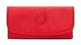 Kipling Money Land Billetera Grande, Red Rouge (Rojo)