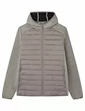 SPRINGFILED, Hombre, Chaqueta Combinada Capucha, Dark Grey, L