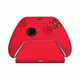 Razer Universal Quick Charging Stand (Pulse Red) - Soporte de carga rápida para los mandos de Xbox (carga rápida, compatibilidad universal para mandos nuevos y antiguos) Rojo