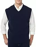 Amazon Essentials Chaleco en Lana de Cordero (Previamente Goodthreads) Hombre, Azul Marino, S
