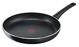 Tefal C27808 Generous Cook - Sartén (32 cm, revestimiento antiadherente, señal térmica, base de fusión térmica para todo tipo de cocinas de inducción, forma profunda), color negro