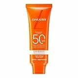 LANCASTER SUN SENSITIVE Oil-Free Milky Fluid | | Leche hidratante de cara, libre de aceite con protección solar de SPF50 | Para todo tipo de pieles | 50 ml