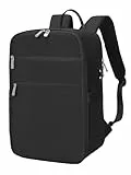 RuoSien Mochila Viaje Cabina Avion 40x20x25,Mochila Cabina Maleta de Cabina Bolsa de Viaje Aplicar para Mochila Ryanair 40x20x25 con Orificio de Carga USB y Bolsillo Antirrobo