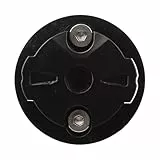 Adaptador de montaje para cámara deportiva para bicicleta, para Garmin para dispositivos compatibles con Edge, modelo macho, construcción ligera de ABS, color negro (macho)