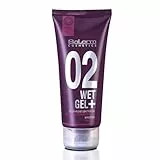 SALERM - Gel Fijador de Pelo - Pro Line Wet Gel + 02-200ml - Fijación Media - Efecto Mojado - con Cafeína y Resinas Fijadoras - No Deja Residuos - Efecto Antioxidante y Energizante - Secado Rápido
