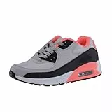 Elara Zapatillas de Deporte Chunkyrayan Gris MEL0392 Grau-Orange-40