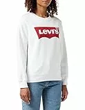 Levi's Graphic Standard Crewneck, Sweatshirt para Mujer, White, S