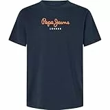 Pepe Jeans Eggo N Camiseta, Azul (Dulwich Blue), XXL Hombre