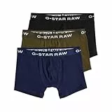G-Star para Hombre Boxer Briefs 3 Pack Multiple, Multicolor (dk Black/Imperial Blue/Shadow Olive D23774-D516-G163), L