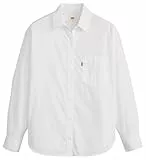 Levi's Harlie New BF Shirt Camisa Abotonada, Bright White, S Mujeres