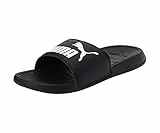 PUMA Popcat 20, Chanclas Unisex adulto, Puma Black-Puma Black-Puma White, 40.5 EU