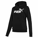 PUMA Essentials Logo Hdy Tr W, Sudadera Con Capucha Mujer, Negro (cotton Black), XS