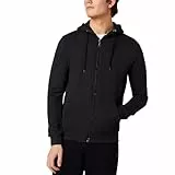FM London sudadera con cremallera para hombre - Sudadera con cremallera ideal para ropa casual y deportiva, Gris Antracita, S