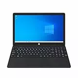 TECHBITE Portátil ZIN 4 15.6 FHD 128 GB, Ordenador portátil de Oficina, Windows 10 Pro, IntelCeleron N4000, gráficos Integrados, 4 GB DE RAM, 128 GB de Memoria, 5000 mAh, Bluetooth, Teclado EN, Negro