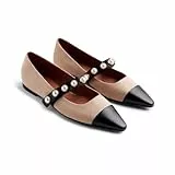 GIOSEPPO GALIEN, Zapatos Planos Mary Jane Mujer, Nude, 39 EU