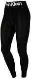 Calvin Klein Logo Legging, Negro (Black), S para Mujer