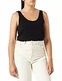 VERO MODA VMMAXI MY SOFT UU TANK TOP NOOS, camiseta sin mangas Mujer, Negro (Black), 38 (Talla del fabricante: Medium)