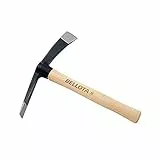 Bellota 5932-0 N - Alcotana pico pala, mango de madera de haya, negro, 500 g