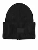 JACK & JONES Gorro Jachakkai Punto, Negro, Talla única para Hombre