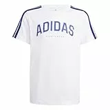 adidas Unisex niños Codes Collegiate Graphic T-Shirt, White, 13-14 Years