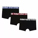 Dim Bóxers Ecodim Cómodos Y Suaves Cotton Stretch Niño x3, Negro, 10 años