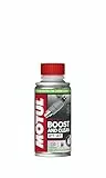 MOTUL Mejorador del Octanaje y Limpiador del Circuito de Gasolina, Motores 2T y 4T, Rendimiento, Reducción del Consumo, Ideal Antes de la Inspección Técnica, Boost and Clean Scooter, 100 ml