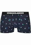 Urban Classics Shorts Bóxers, Bird Ao/Boxer Orange/Cha, 4XL (Pack de 3) para Hombre