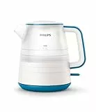 Philips HD9344/10- Hervidor eléctrico transparente 1 L, 2200 W