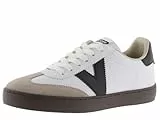 victoria Basket Unisex Berlín Ciclista Efecto Piel & Piezas En Contraste & Puntera Serraje 1126186 para Adulto Blanco 39