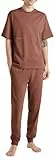 United Colors of Benetton Pantalone 30964f00v Pijama, marrón, S para Hombre