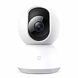 Xiaomi MI Home Security Camera 360° - Cámara de vigilancia de interior, 1080p, Color Blanco, 1 Unidad (Paquete de 1), alerta sólo movimiento.