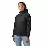 Helly Hansen Chaqueta Impermeable Seven J, Mujer, Negro, M