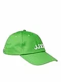 JJXX Jxbasic Noos-Gorra de béisbol, Green Flash/Detail:/Big Logo en la Parte Delantera, Talla única para Mujer