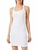 Tommy Hilfiger Camisón Mujer de manga corta, Blanco (White), XL