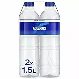 AQUARIUS Limón, Bebida Hidratante con Sales Minerales, Baja en Calorías - Pack de 2 botellas de 1,5 L