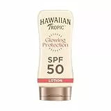 HAWAIIAN Tropic Satin Protection Ultra Radiance - Loción Solar de Protección Alta, Índice Spf 50+, Protege y Suaviza la Piel, Fragancia Frutas Tropicales, Crema, 180 Mililitros