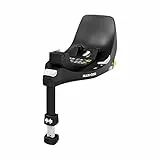 Maxi-Cosi FamilyFix 360 i-Size, Base ISOFIX Giratoria 360, Sistema de Silla Coche Giratorio, de 0 a 4 años (40-105 cm), giro FlexiSpin con una mano, control de giro TravelSafe, Click & Go, negra