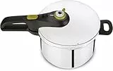Tefal Secure 5 Neo - Olla a presión de 6L, Ahorro energético hasta 50%, cocción a presión, 2 programas, sistema seguridad 5 puntos, apto todas cocinas, apto lavavajillas