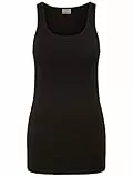 Vero Moda Vmmaxi My Soft Long Tank Top Noos, Camiseta sin Mangas Mujer, Negro (Black), XXL