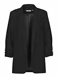 PIECES Pcboss 3/4 Blazer Noos, Chaqueta de traje Mujer, Negro (Black Black), 40 (Talla del fabricante: Medium)