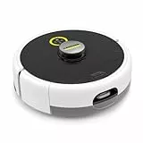 Kärcher Robot Friegasuelos RCF 3, Control Inteligente a través de la App, Sistema de navegación láser (LiDAR), mapeo, detección de Habitaciones y obstáculos, autonomía: 120min, para Suelos Duros