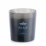 AROMATIUM Vela Aromática Grande | Cera de Soja | Aroma Lavanda | Velas Grandes | Regalo | Ideal Mujer y Hombre | Decorativa | Palo Santo | 550gr | 3 Mechas