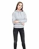 Urban Classics TB1524-Ladies Hoody, Sudadera con Capucha Mujer, Gris (Grey), M