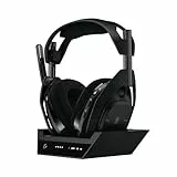 Logitech G Astro A50 X LIGHTSPEED, auriculares inalámbricos para gaming + base, PRO-G GRAPHENE, PLAYSYNC en Xbox Series X|S + PS5 + PC/Mac, Nintendo Switch 2, Bluetooth, paso de HDMI 2.1 - Negro