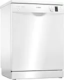 Bosch - Lavavajillas Libre Instalación, 60 cm, Motor EcoSilence, Programación Diferida, Blanco, SMS25AW05E