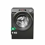 Candy RapidO RO1496DWMCRT/1-S Lavadora 9 KG, 1400 RPM, Pantalla Smart Text, Panel Smart Touch, Wi-Fi, Snap & Wash, 16 Ciclos, 9 Rápidos, Motor Inverter Speed Drive, Función Vapor, 76 DB, Antracita