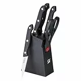 Juego de 4 cuchillos + Tijeras + Tacoma BONN Acero inoxidable San Ignacio