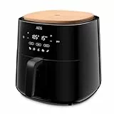 AEG Freidora de aire de 5 litros y 8 programas AAF5B Negro
