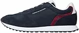 Tommy Hilfiger Runner Sneaker Hombre New Eva Summer Nylon Pop de Ante, Azul (Desert Sky), 40