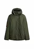 Superdry COAT HOODED YACHTER WINDBREAKER JKT Dark Moss Green L HOMBRE